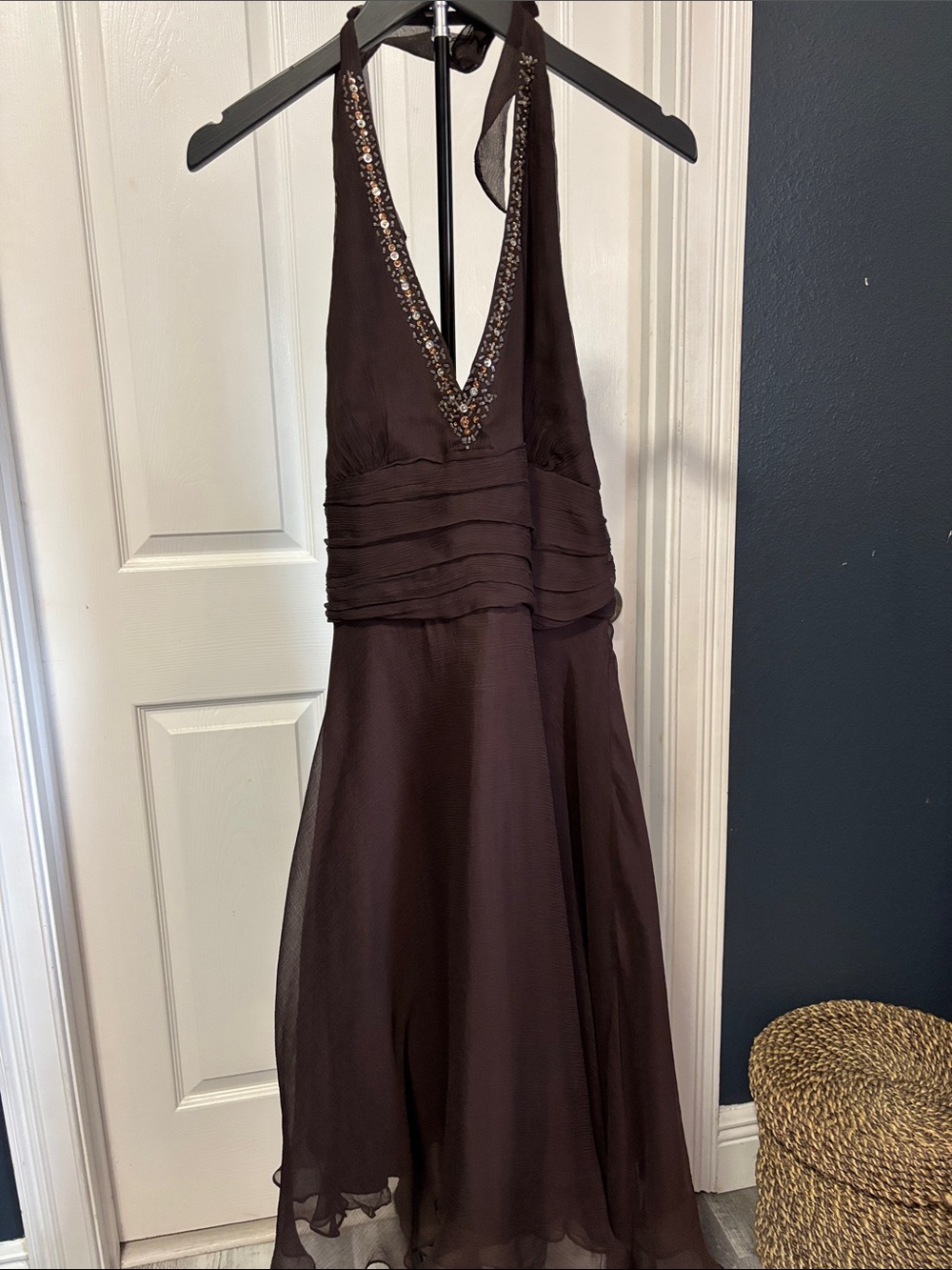 Signature by Robbie Bee Black Midi Dress - Picture 6 of 12